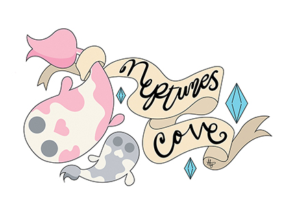 Logo for Neptune's Cove.